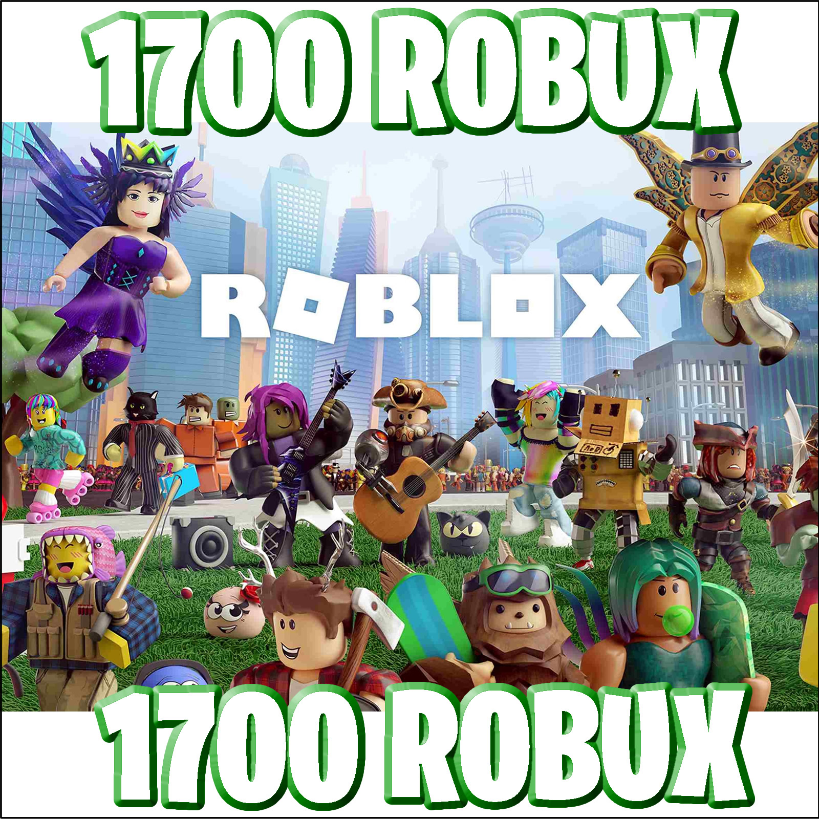 1700 Robux - sorteo de robux d roblox