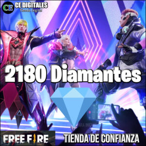 2180 Diamantes - Free Fire