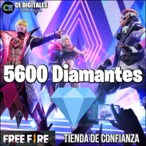 5600 Diamantes - Free Fire