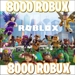 6400 R Ce Digitales - 8000 robux roblox