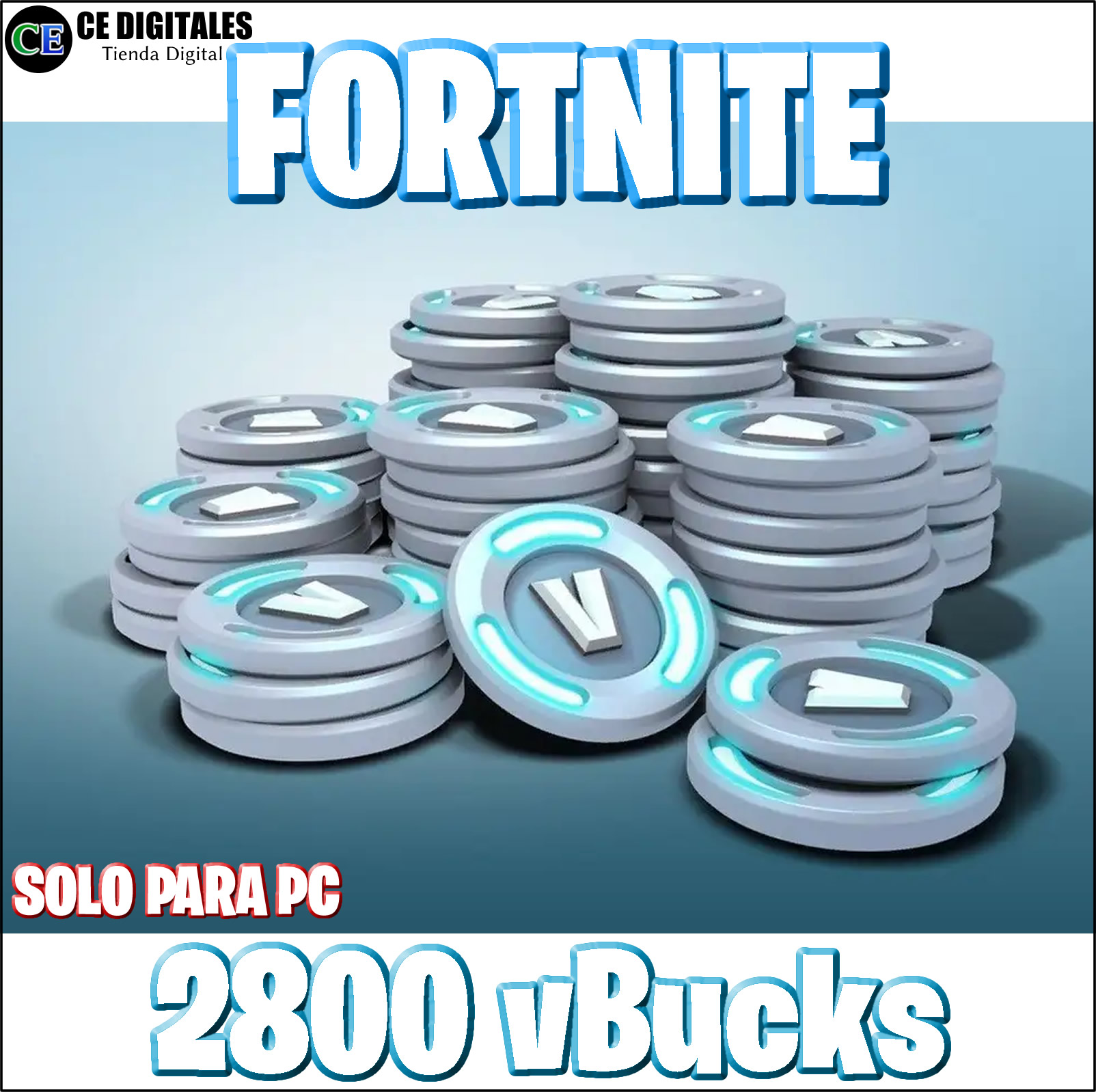 Comprar Pavos Fortnite 2800 PC