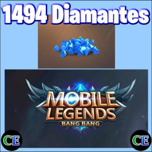 1494 Diamantes - Mobile Legends