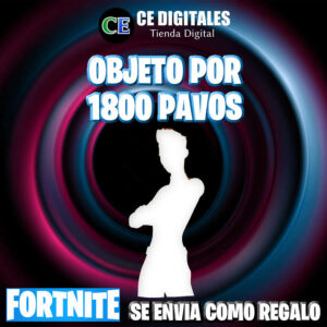 1800 Pavos Fortnite