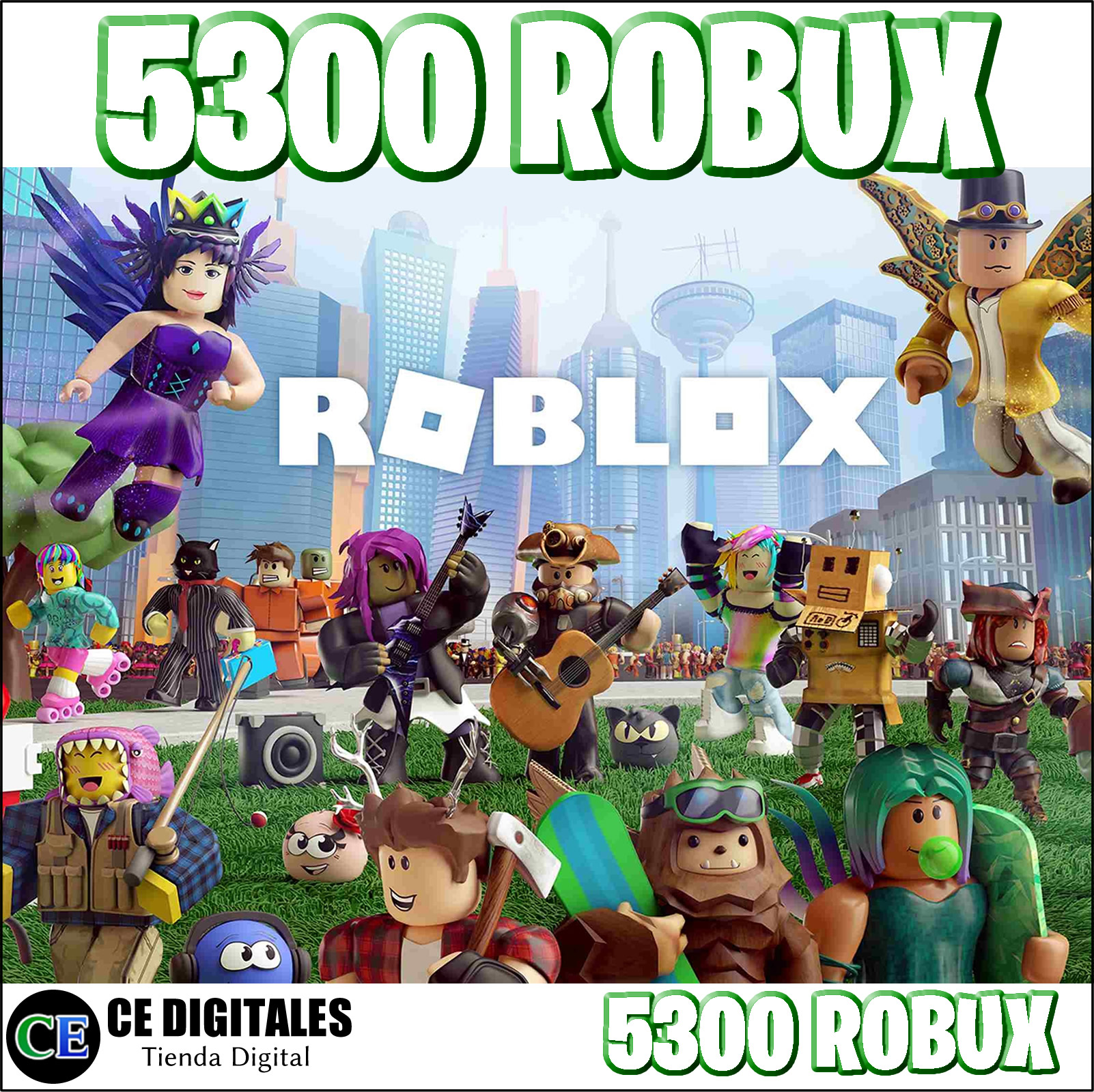 5300 Robux - inicio roblox juegos