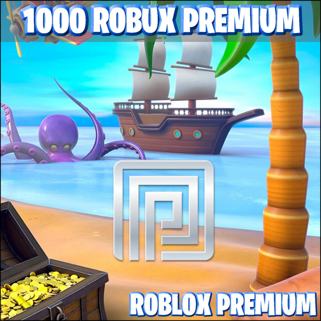 1000 Robux Premium – Robux Roblox - Fortnite - FreeFire - Cedigitales