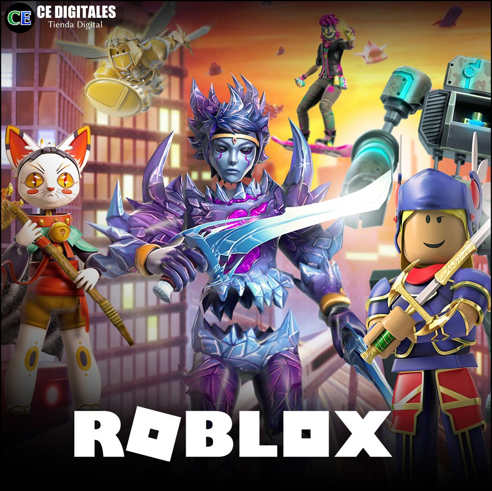80 Robux – Robux Roblox - Fortnite - FreeFire - Cedigitales
